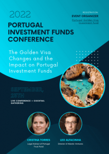 Flyer of the PORTUGAL Investment funds conference